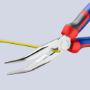 Afbeeldingen van KNIPEX Platspitse tang met zijsnijder, (telefoontang) 200