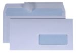 Afbeeldingen van Envelop Quantore 110x220mm venster 3x10cm rechts zelfklevend 500 stuks