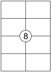 Afbeeldingen van Etiket Quantore 105x74mm 800stuks