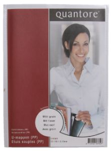 Afbeeldingen van Insteekmap U-model Quantore A5 PP 0.12mm 25 stuks