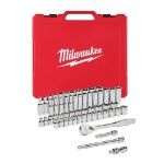 Afbeeldingen van MILWAUKEE® Ratel en- doppenset 3/8" 56-delig
