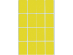 Afbeeldingen van Herma etiket, 25 x 40 mm, verpakking 512 stuks, 2451, geel