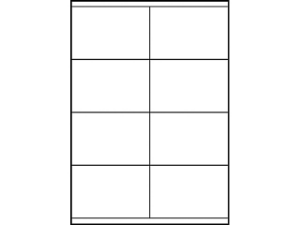 Afbeeldingen van Zweckform etiket, 105 x 70 mm , verpakking 800 stuks, 3426, wit