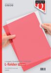 Afbeeldingen van Insteekmap L-model Quantore A4 PP 0.12mm rood 25 stuks