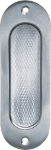 Afbeeldingen van Oxloc Schuifdeurkom, 120,5 x 40 mm, ovaal, rvs mat geborsteld