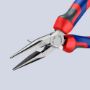 Afbeeldingen van KNIPEX Platspitse tang met zijsnijder, (radiotang) 160