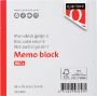 Afbeeldingen van Memoblok Quantore kopgelijmd 98x98mm 900 vel