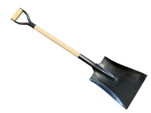 Afbeeldingen van DeWit® Ballastschop staal 25.5cm d-greep 100cm