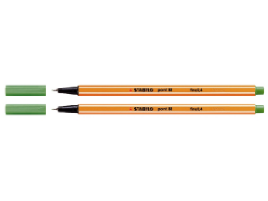 Afbeeldingen van Stabilo fineliner point, 88/43, lichtgroen