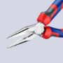 Afbeeldingen van KNIPEX Platspitse tang met zijsnijder 160