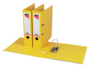 Afbeeldingen van Ordner Quantore A4 80mm PP geel