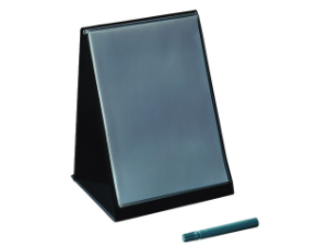 Afbeeldingen van Rillstab flipover, a4, 20 tassen, staand tafelmodel, 93190, zwart