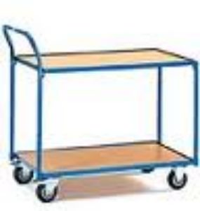 Afbeeldingen van Tafelwagen 2 niveau.850x200 mm