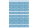 Afbeeldingen van Herma etiket, 12 x 19 mm, verpakking 160 stuks, 3643, blauw