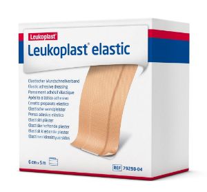 Afbeeldingen van Wondpleister Leukoplast elastisch 5mx6cm