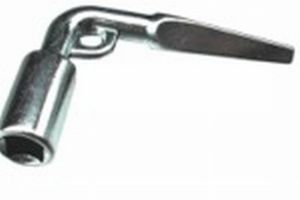 Afbeeldingen van Bouwsleutel haaks, vierkant 10-6 mm, inwendig vierkant 8 mm