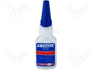 Afbeeldingen van Loctite snellijm 420, 50 gram, cyaanacrylaat
