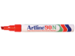 Afbeeldingen van Artline viltstift 90, 2 - 2.5 mm, 690202, schuin, rood