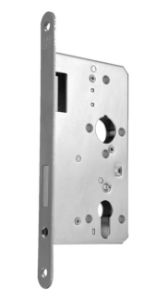 Afbeeldingen van Dom kastslot, 60 mm, pc72, zonder sluitplaat, rvs