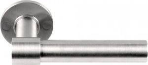 Afbeeldingen van Fm deurkruk large l-model 20mm