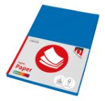 Afbeeldingen van Kopieerpapier Quantore Colour A4 120gr diepblauw 100 vel