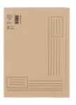 Afbeeldingen van Vouwmap Quantore A4 ongelijke zijde 250gr beige