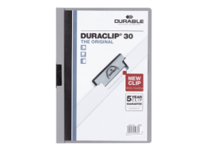 Afbeeldingen van Durable klemmap, a4, 3 mm, 220010, pl/tr, grijs