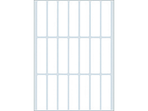 Afbeeldingen van Herma etiket, 13 x 50 mm, verpakking 672 stuks, 2370, wit