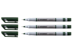 Afbeeldingen van Stabilo fineliner sensor, 189/36, groen