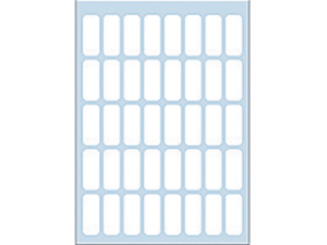 Afbeeldingen van Herma etiket, 8 x 20 mm, verpakking 280 stuks, 3721, wit