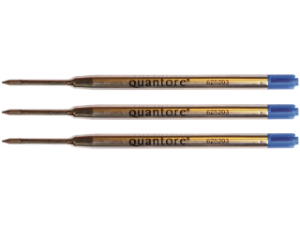 Afbeeldingen van Quantore balpenvulling, lak616ablue, medium, blauw