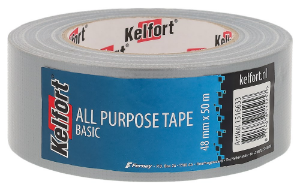 Afbeeldingen van Kelfort All purpose tape BASIC 50mmx50m