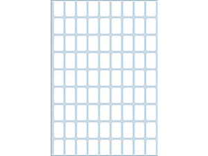 Afbeeldingen van Herma etiket, 10 x 16 mm, verpakking 2592 stuks, 2330, wit