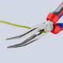 Afbeeldingen van KNIPEX Platspitse tang met zijsnijder, (telefoontang) VDE 200