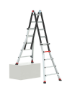 Afbeeldingen van Altrex Aluminium telescopische vouwladder Varitrex-Teleprof 4x5