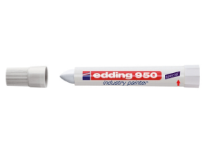 Afbeeldingen van Edding viltstift 950ta, 10 mm, 8310049, rond, wit