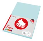 Afbeeldingen van Kopieerpapier Quantore Colour A4 160gr lichtblauw 50 vel