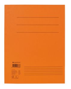 Afbeeldingen van Dossiermap Quantore A4 300gr oranje
