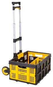 Afbeeldingen van Stanley trolley met opvouwbare krat