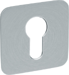 Afbeeldingen van Oxloc Rozet profielcilindergat, dikte 2 mm, vierkant, vlak, rvs