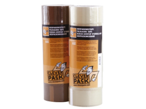 Afbeeldingen van Cleverpack verpakkingstape, 50 mm, 66 meter, 105, pp, low transparant