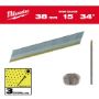 Afbeeldingen van MILWAUKEE® Afwerkspijkers, 15 gauge, 34°, D Head 15G Finish Nails (2500)