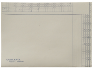 Afbeeldingen van Atlanta binnenmap, a4, 2600014700, met klep, chamois