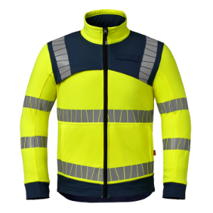 Afbeeldingen van HAVEP Workwear/Protective wear Softshell fluor geel/blauw
