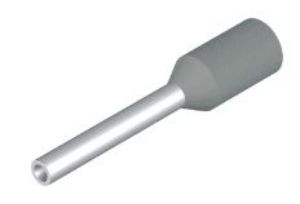 Afbeeldingen van Weidmüller adereindhuls grijs 0.14 mm² (500)