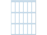 Afbeeldingen van Herma etiket, 12 x 34 mm, verpakking 126 stuks, 3650, wit