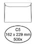 Afbeeldingen van Envelop Quantore bank C5 162x229mm wit 500 stuks