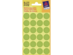 Afbeeldingen van Zweckform etiket, 18 mm, verpakking 96 stuks, 3174, lichtgroen