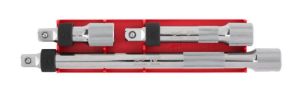 Afbeeldingen van Milwaukee Dop 1/2" verlengstukkenset 3-delig vergrendelend. 3", 5", 10"