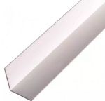 Afbeeldingen van Hoekprofiel pvc wit 20x20x1.5mm 260cm